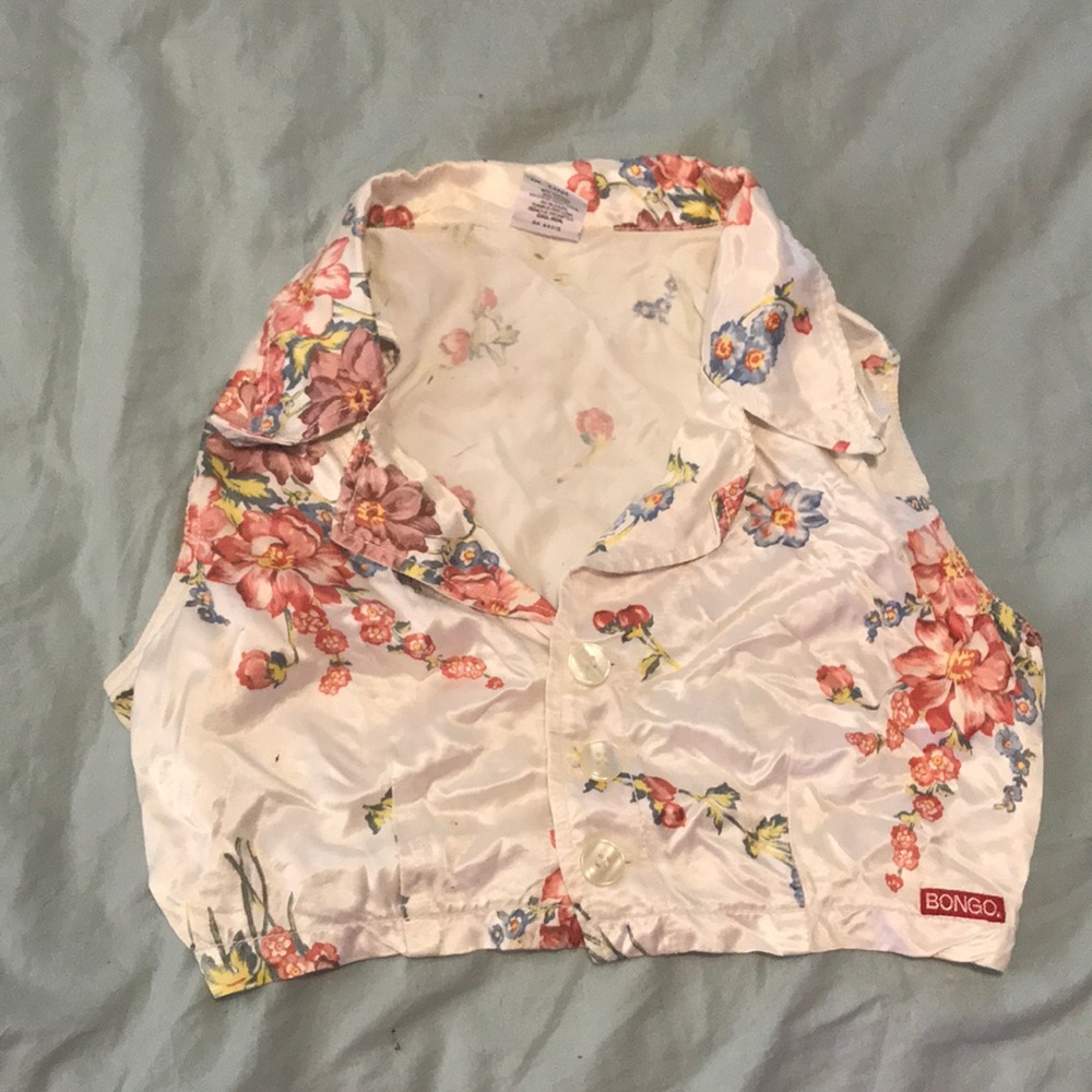 Vintage Bongo crop top.